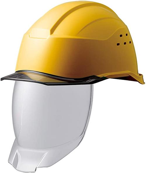 ** 头盔 工作用 pc制 挡风玻璃面遮阳板 带透气孔 sc21pclvs ra3 kp带